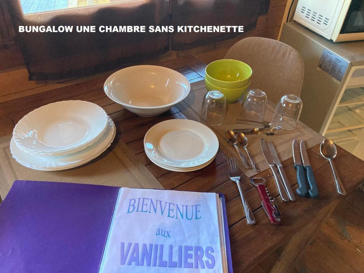 Les Bungalows Les Vanilliers, Sud Sauvage Avec Piscine แซ็ง-โฌเซฟ ภายนอก รูปภาพ