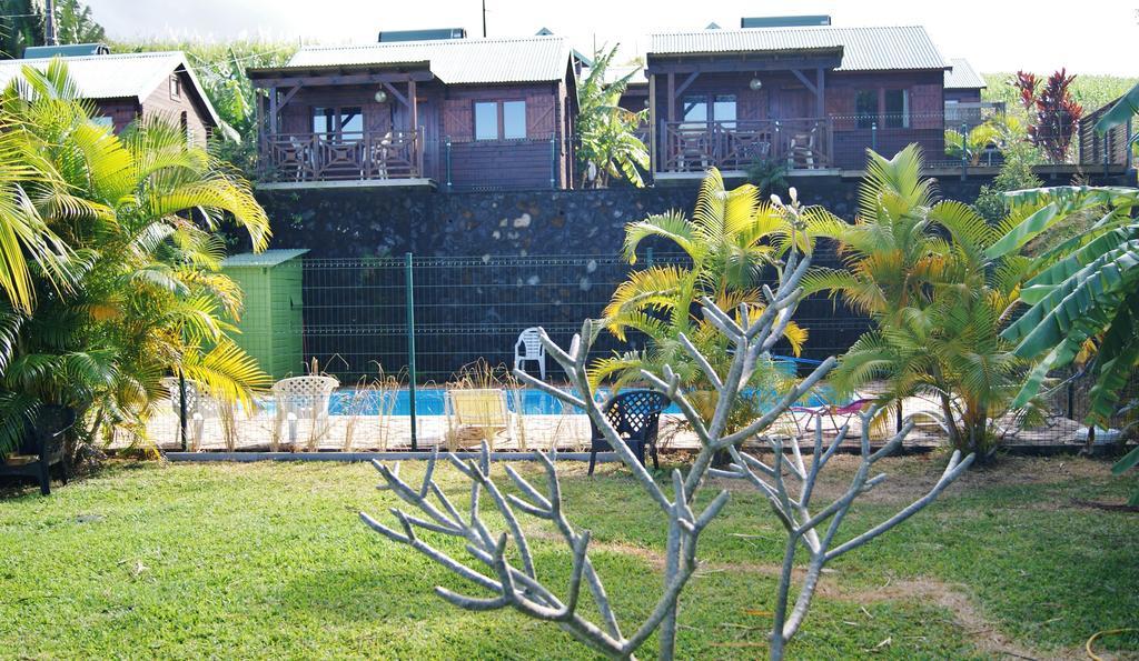 Les Bungalows Les Vanilliers, Sud Sauvage Avec Piscine แซ็ง-โฌเซฟ ภายนอก รูปภาพ