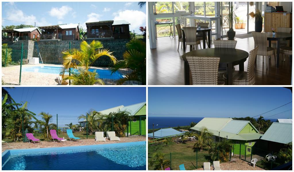 Les Bungalows Les Vanilliers, Sud Sauvage Avec Piscine แซ็ง-โฌเซฟ ภายนอก รูปภาพ