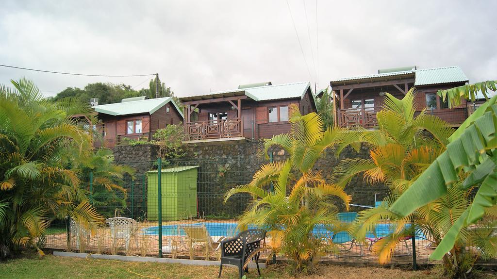 Les Bungalows Les Vanilliers, Sud Sauvage Avec Piscine แซ็ง-โฌเซฟ ภายนอก รูปภาพ