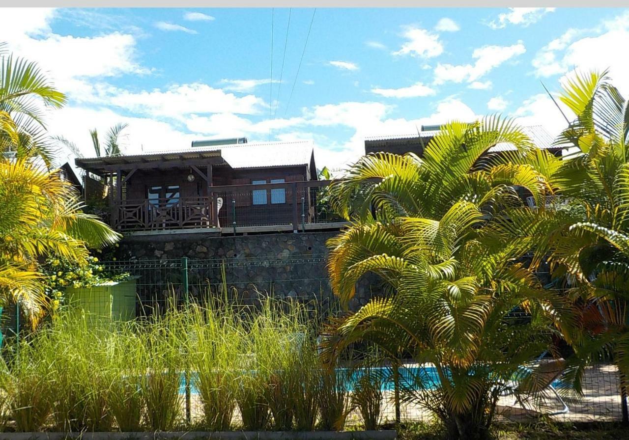 Les Bungalows Les Vanilliers, Sud Sauvage Avec Piscine แซ็ง-โฌเซฟ ภายนอก รูปภาพ