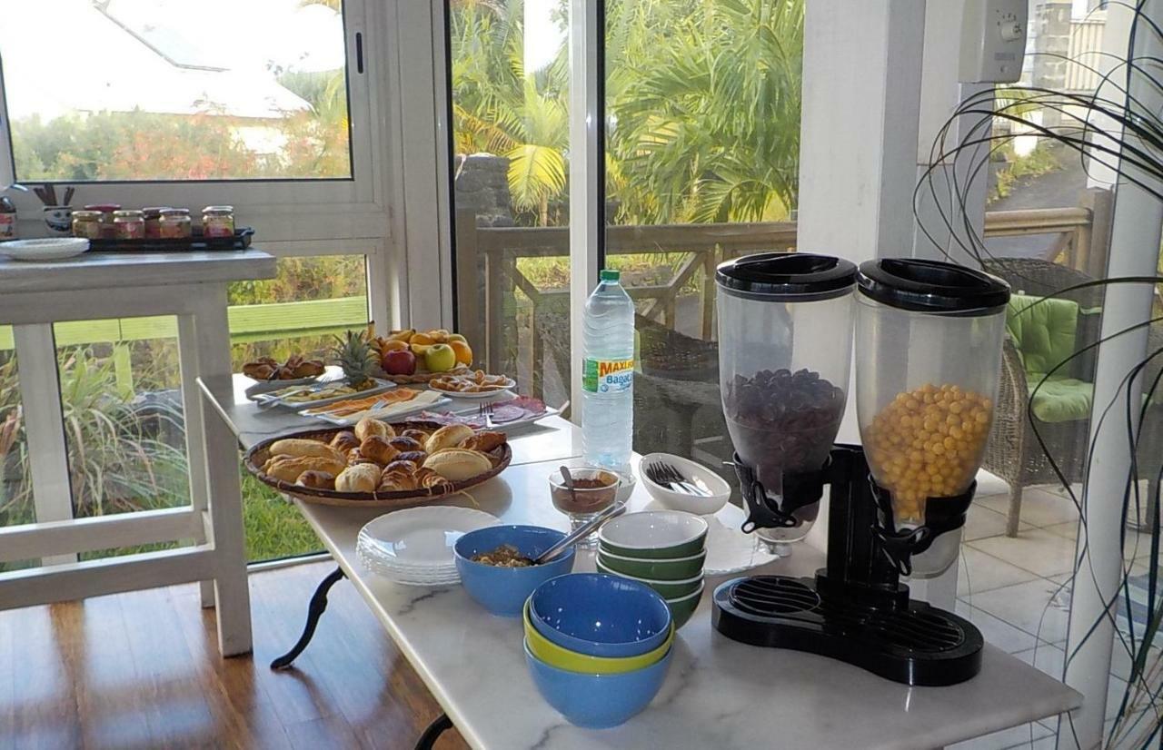 Les Bungalows Les Vanilliers, Sud Sauvage Avec Piscine แซ็ง-โฌเซฟ ภายนอก รูปภาพ